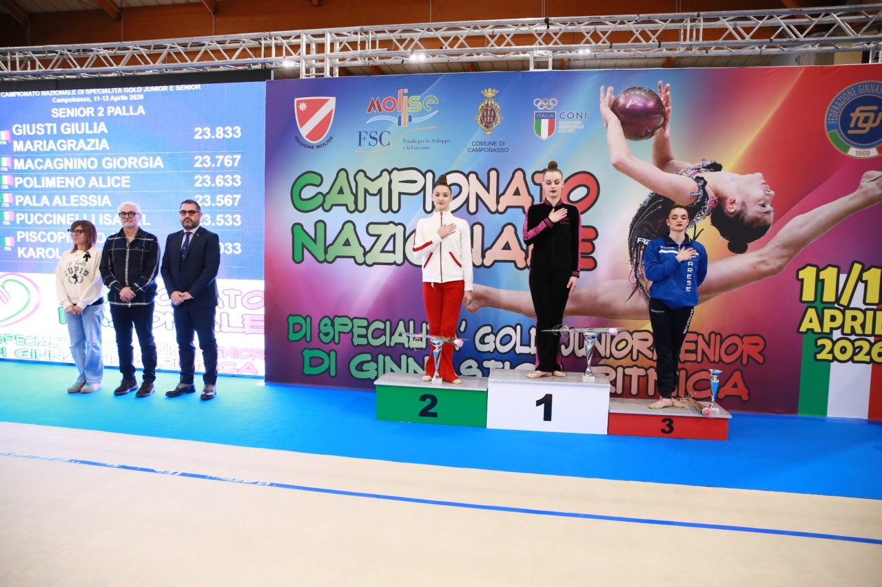 Le ginnaste de La Coccinella brillano in pedana