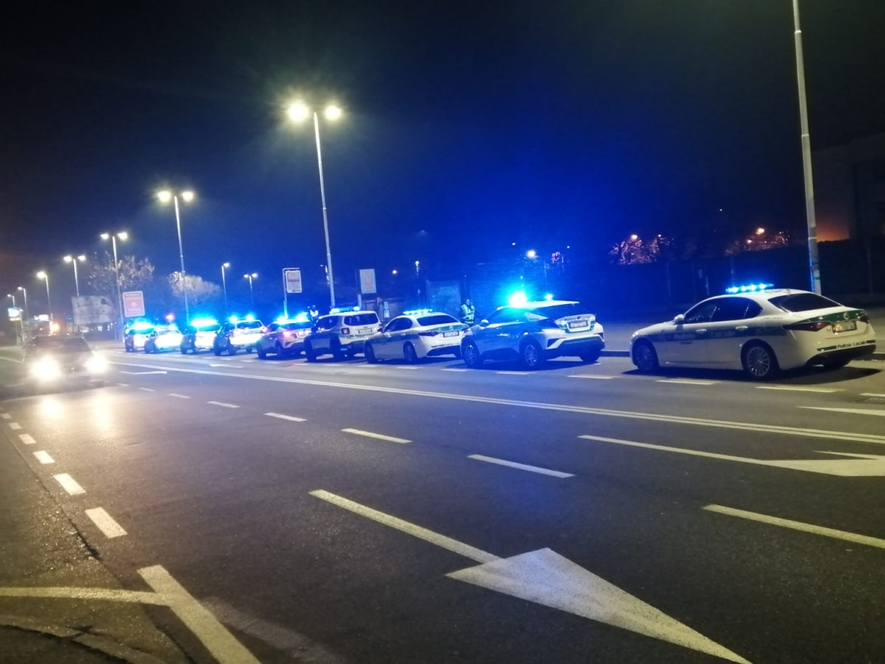 Controlli congiunti serali da parte della Polizia Locale