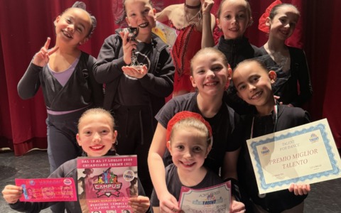 Trionfo del “Dance Club” a “Trofeo anime danzanti”