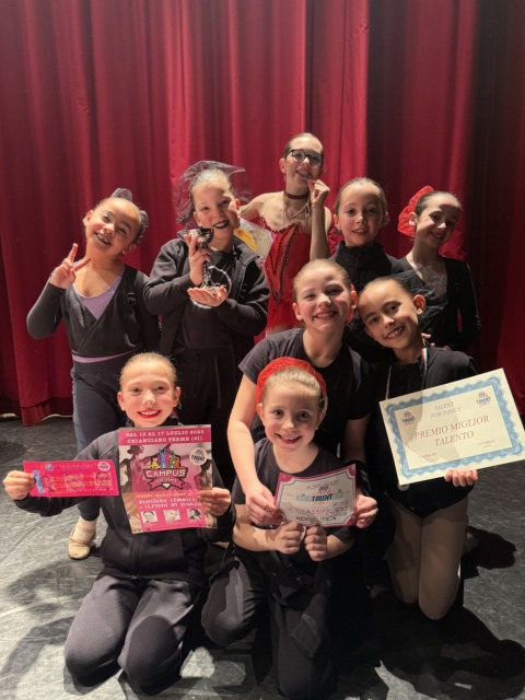Trionfo del “Dance Club” a “Trofeo anime danzanti”