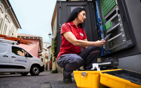 Al via la posa della rete Fibercop a Caronno