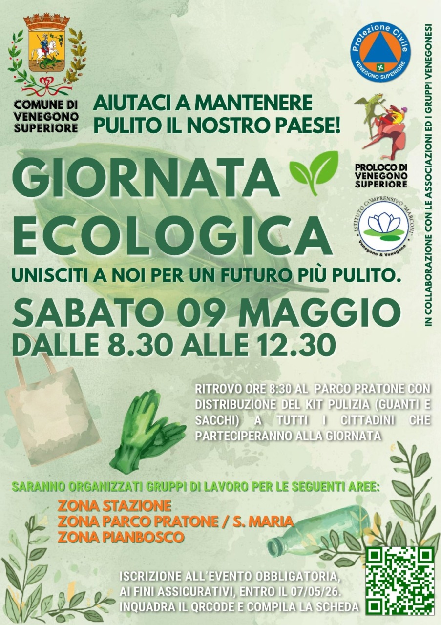 Appuntamento al Pratone per la Giornata Ecologica