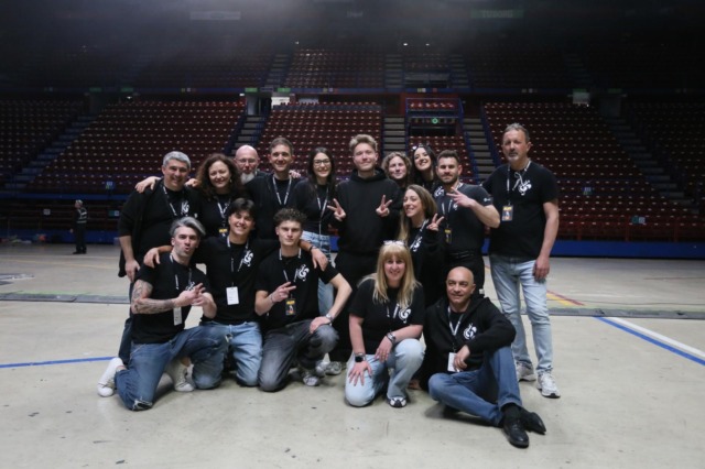 L’Academy Parade Band sul palco con Alfa