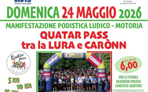 Torna Quatar pass tra la Lura e Carònn