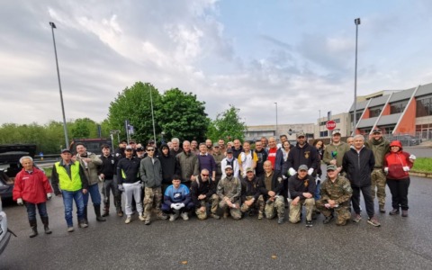 I volontari puliscono il Bosco del Rugareto