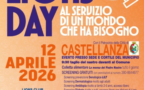 Lions Day a Castellanza: una giornata di solidarietà, prevenzione e comunità