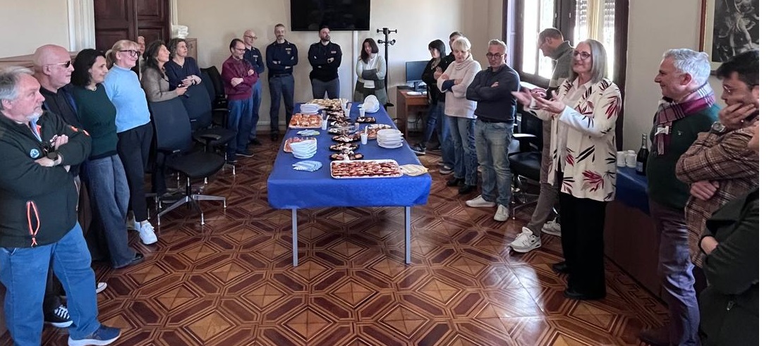 Il Commissario capo Benci va in pensione