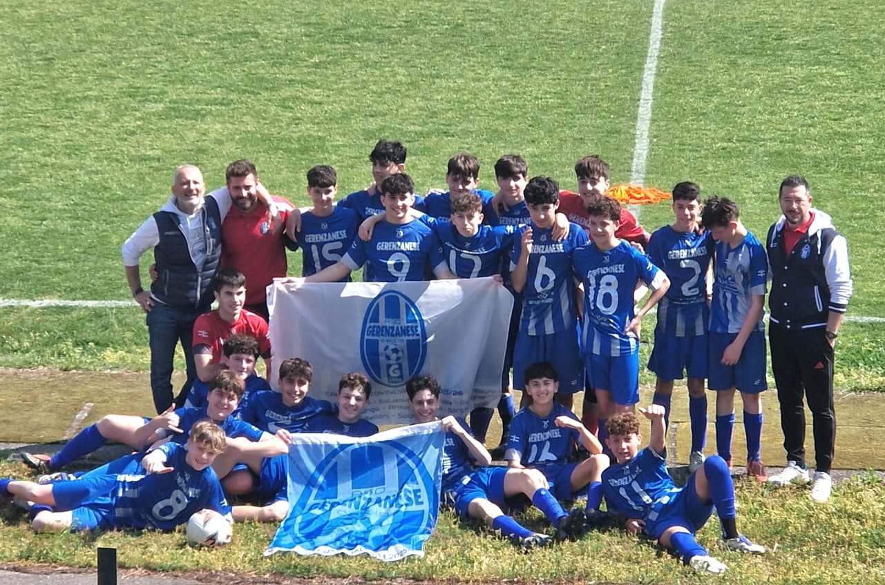 La Gerenzanese trionfa nel campionato under 15