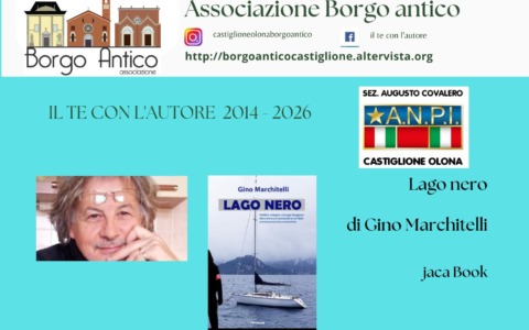 Per “Il tè con l’autore” arriva Gino Marchitelli
