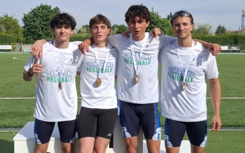 Vittorie e minimi per l’Osa ai regionali di staffetta