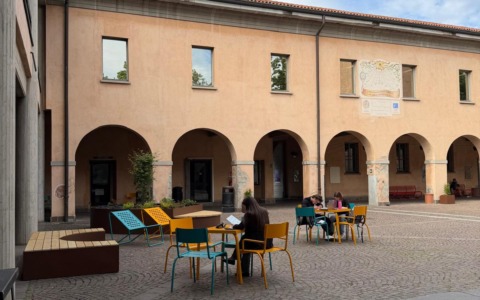 Completata la riqualificazione del cortile di Casa Morandi