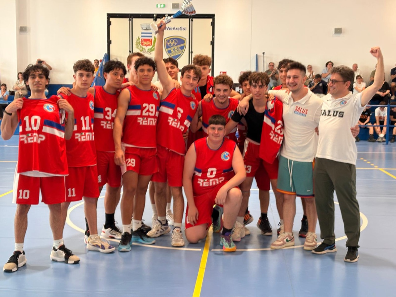 Salus Gerenzano campioni under 18 UISP Milano