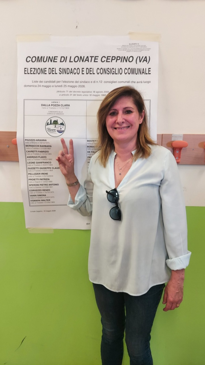 Elezioni, Lonate Ceppino conferma Dalla Pozza