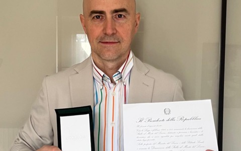 Longhi è «Stella al Merito del Lavoro»