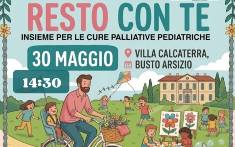 A Busto Arsizio fa tappa il Giro d’Italia Cure Palliative Pediatriche