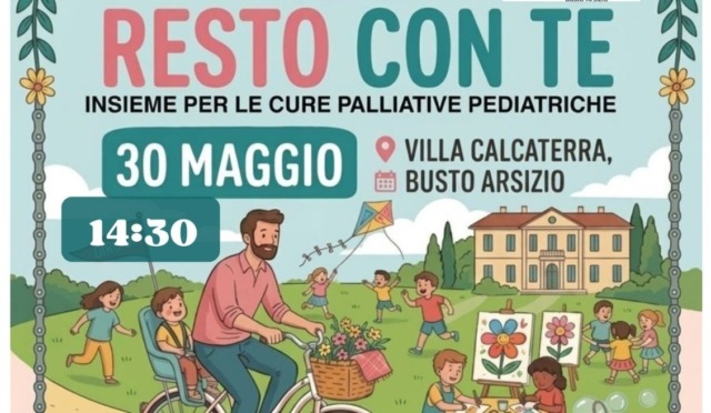 A Busto Arsizio fa tappa il Giro d’Italia Cure Palliative Pediatriche