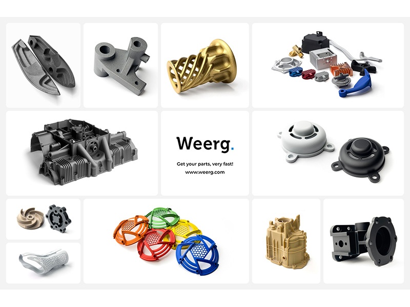 Come funziona la stampa 3D online con Weerg: dal file 3D al componente finito