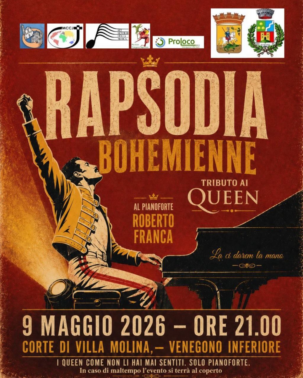 Rapsodia Bohemiene anima la rassegna musicale venegonese