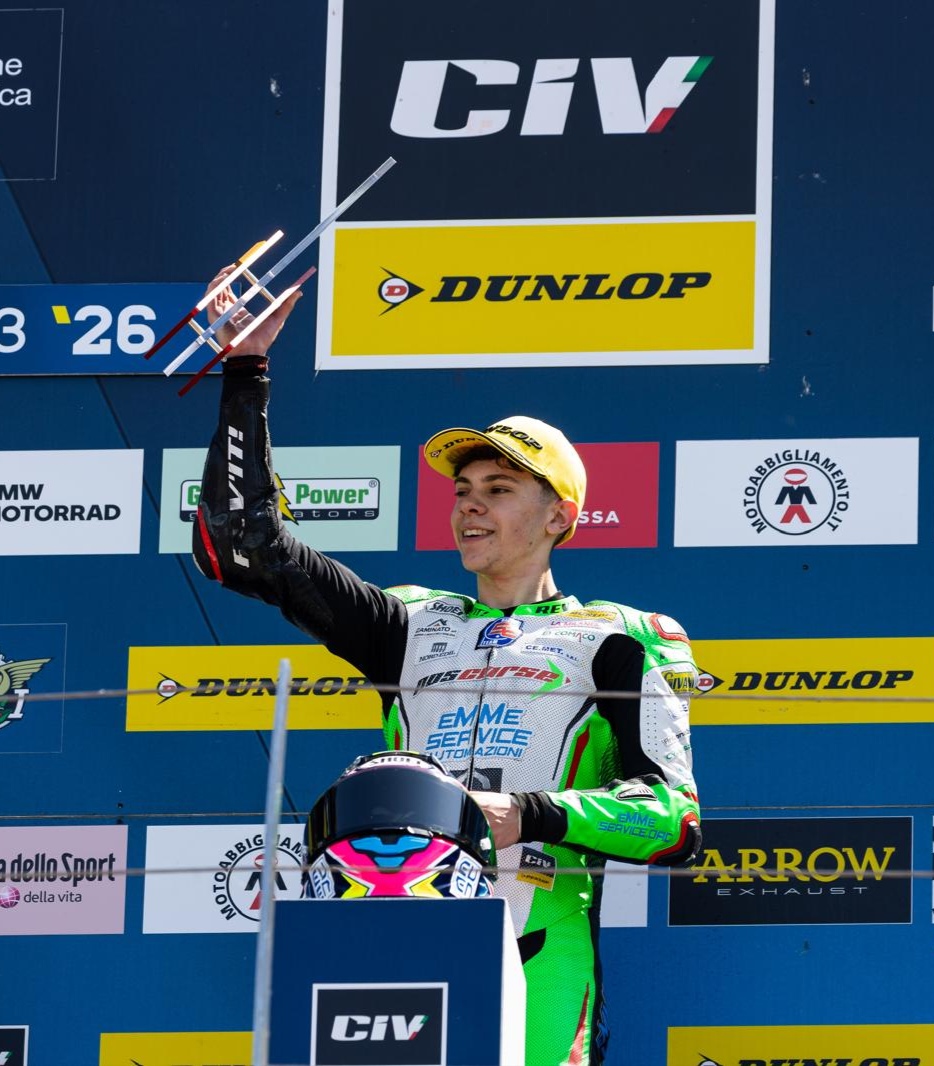 Buona la prima di campionato per il pilota Valentino