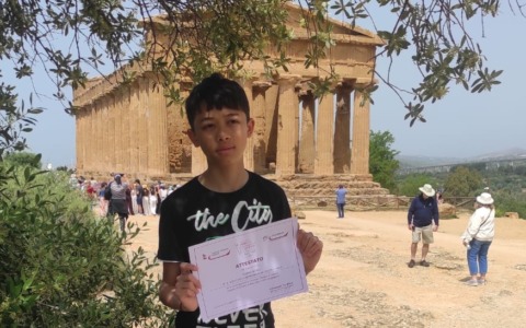 Dalle medie di Mozzate al premio ad Agrigento