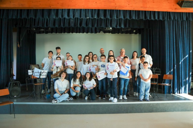 Successo per gli allievi della banda Santa Cecilia