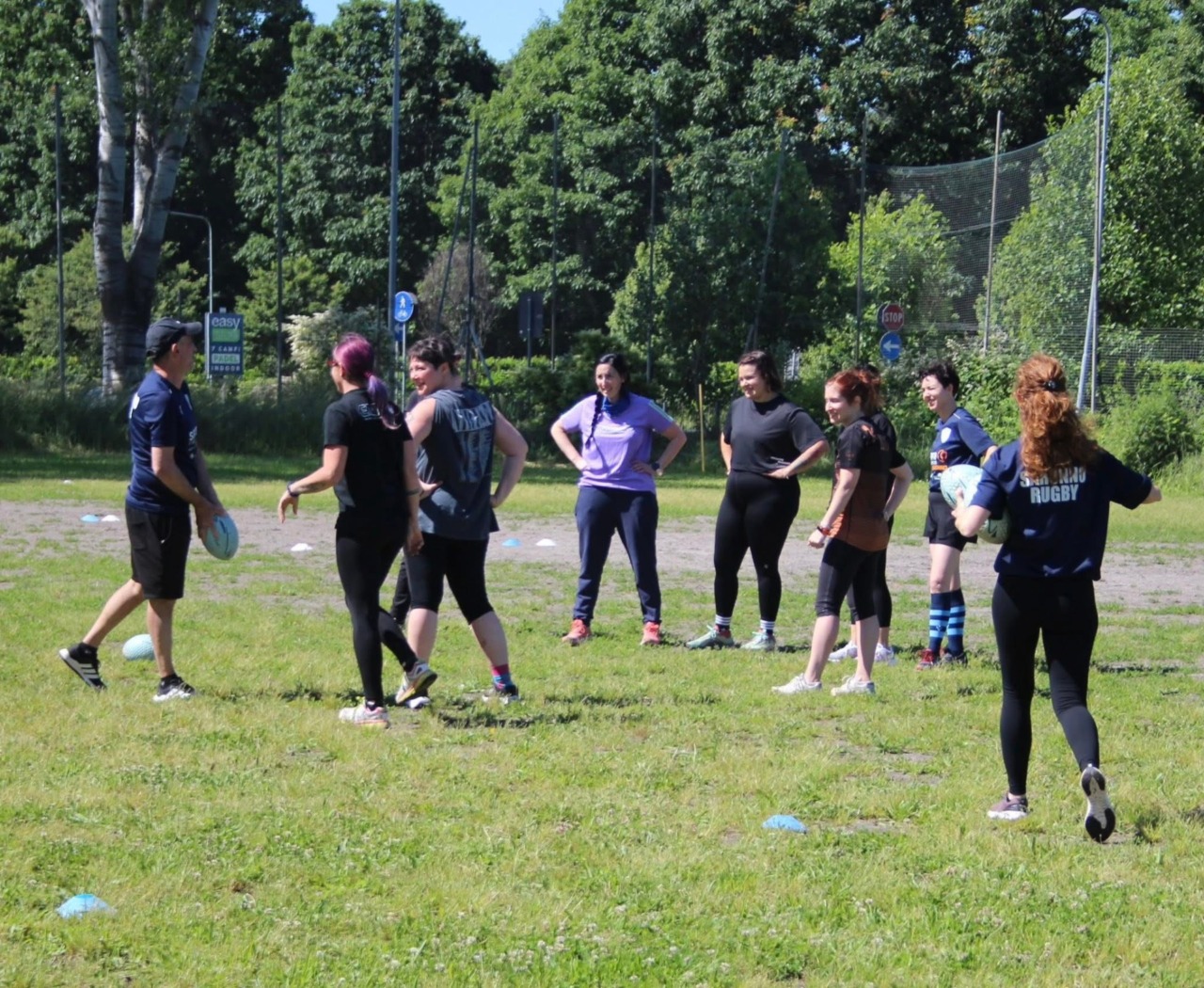Mamme in meta con Saronno rugby