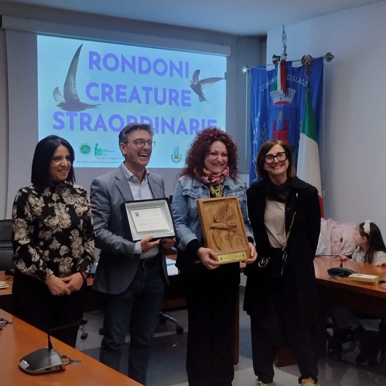 Premiato il concorso “Rondoni in vetrina”