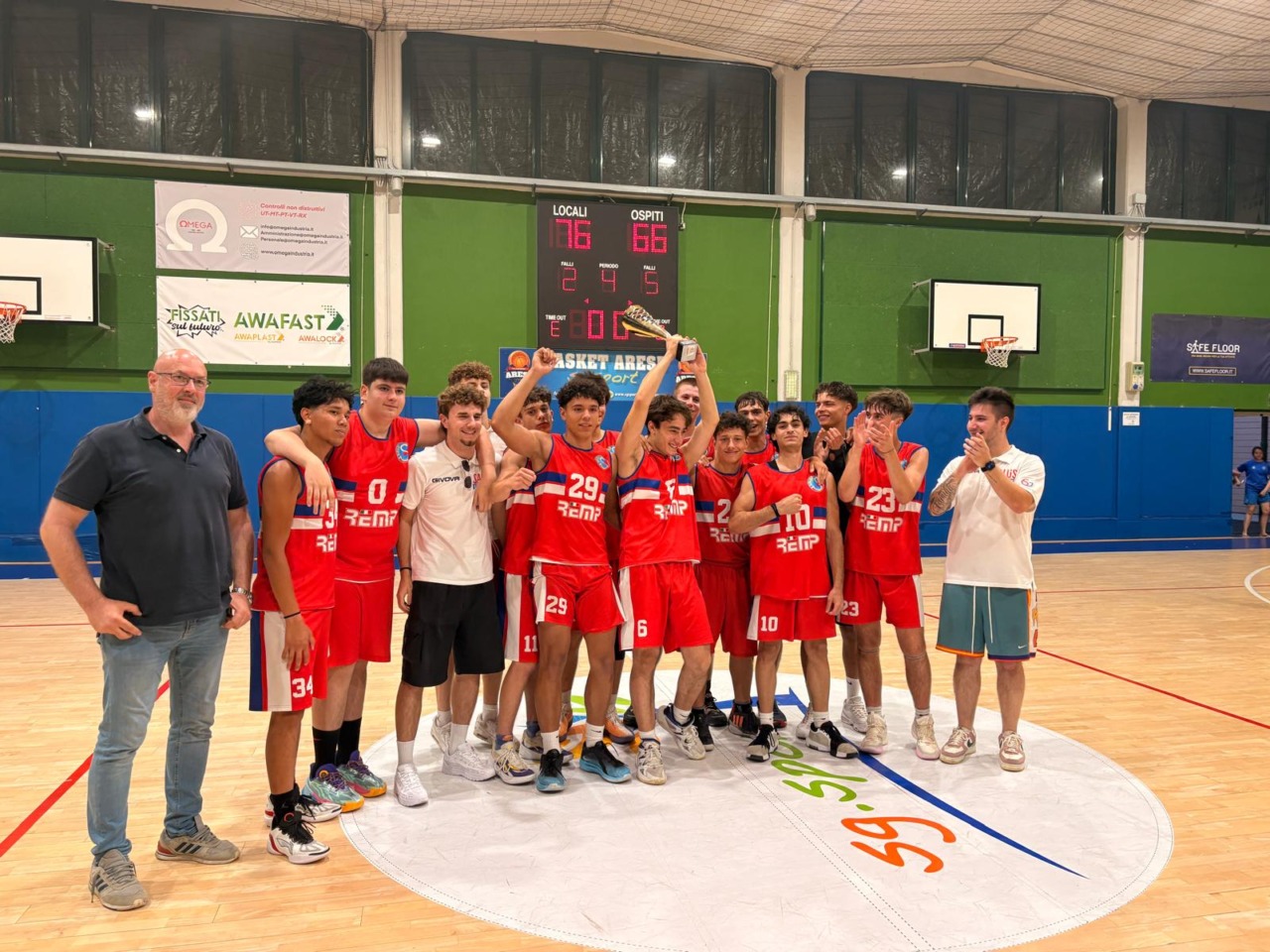 Tripudio Salus Gerenzano: dopo il campionato, l’U18 vince anche la coppa