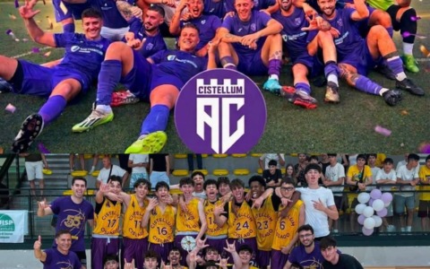 Weekend di festa per la Cistellum: il calcio vola in Prima Categoria, il basket U17 campione provinciale
