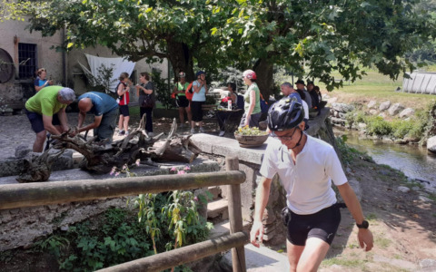 Escursione gratuita in bicicletta dal Mulino del Trotto a Castiglione Olona