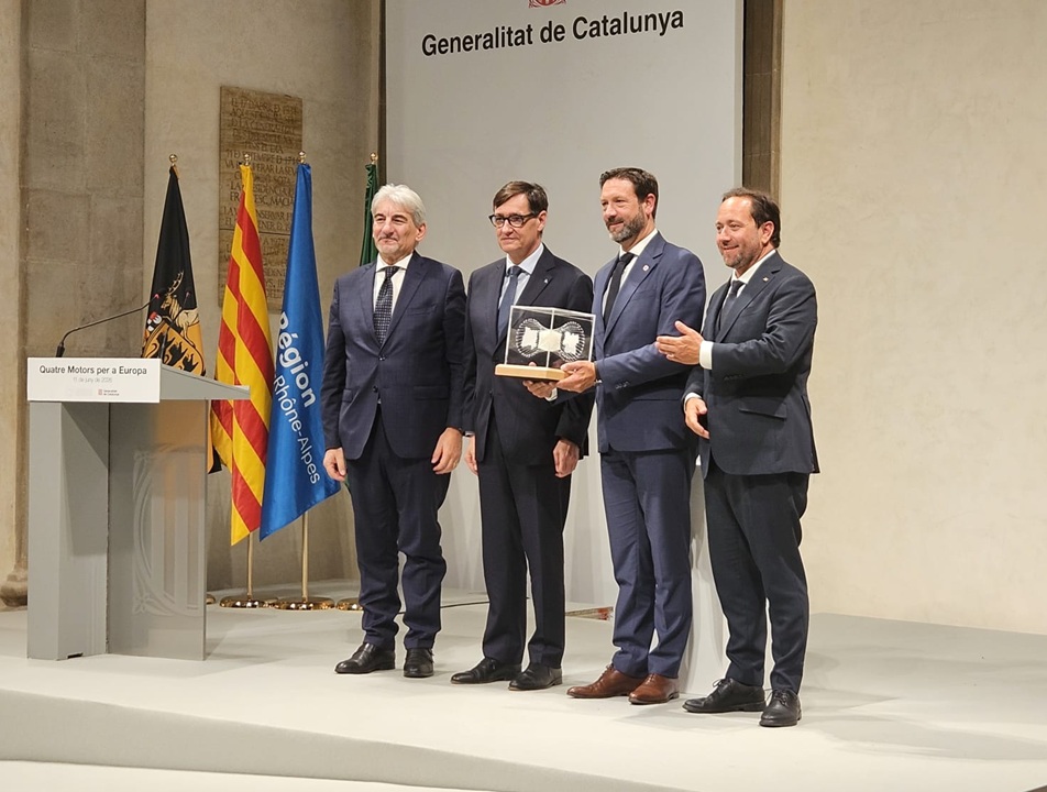Cooperazione interregionale: la presidenza dei Quattro motori per l’Europa passa alla Francia