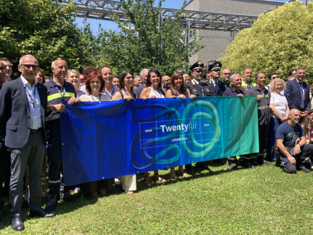 Arkema festeggia i 20 anni di attività, grande festa a Mozzate