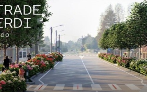 “Strade Verdi”, Olgiate Olona prima in Regione Lombardia: avviati i lavori attorno alla scuola Carducci