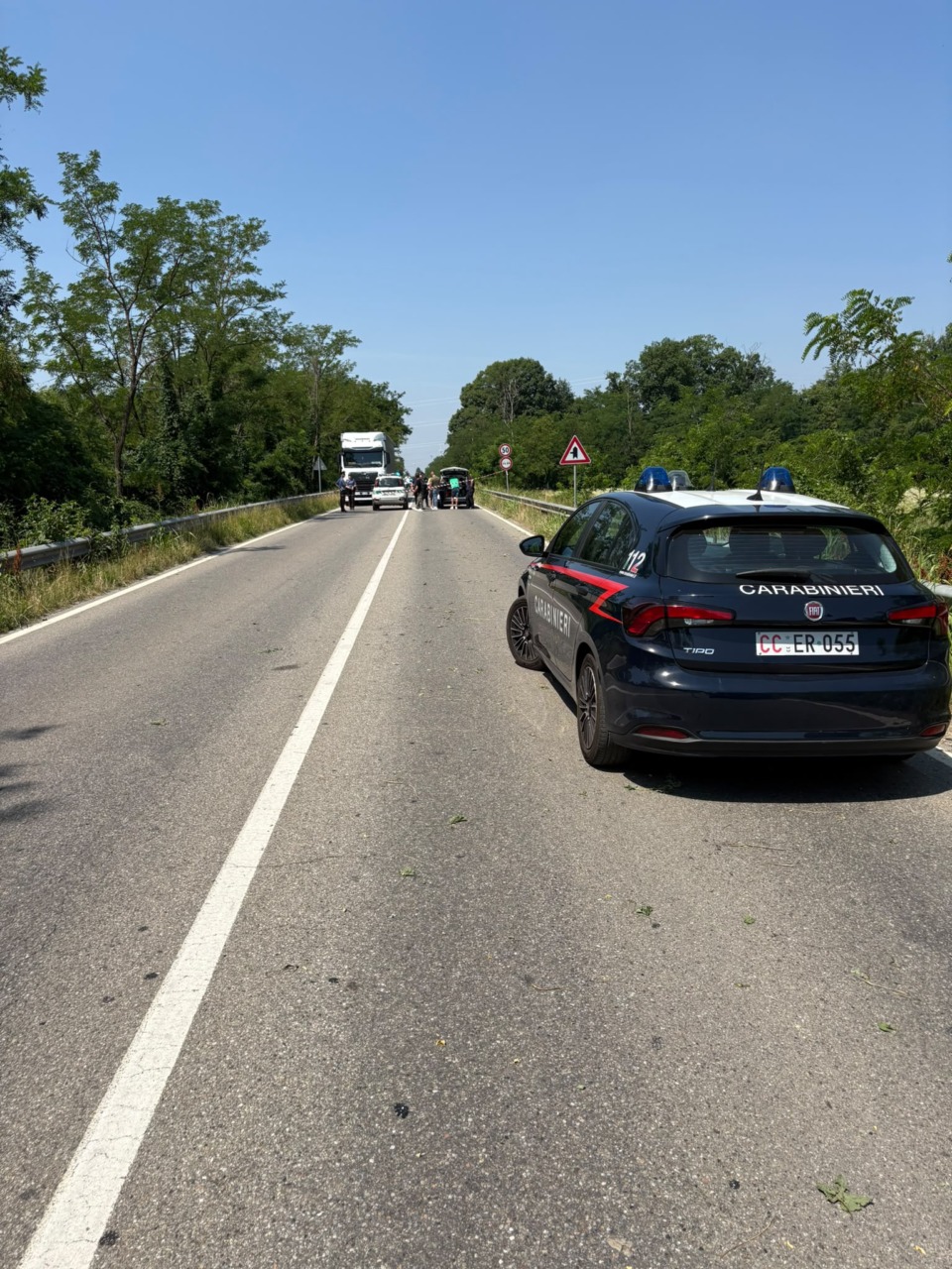 Incidente Uboldo mortale ciclista