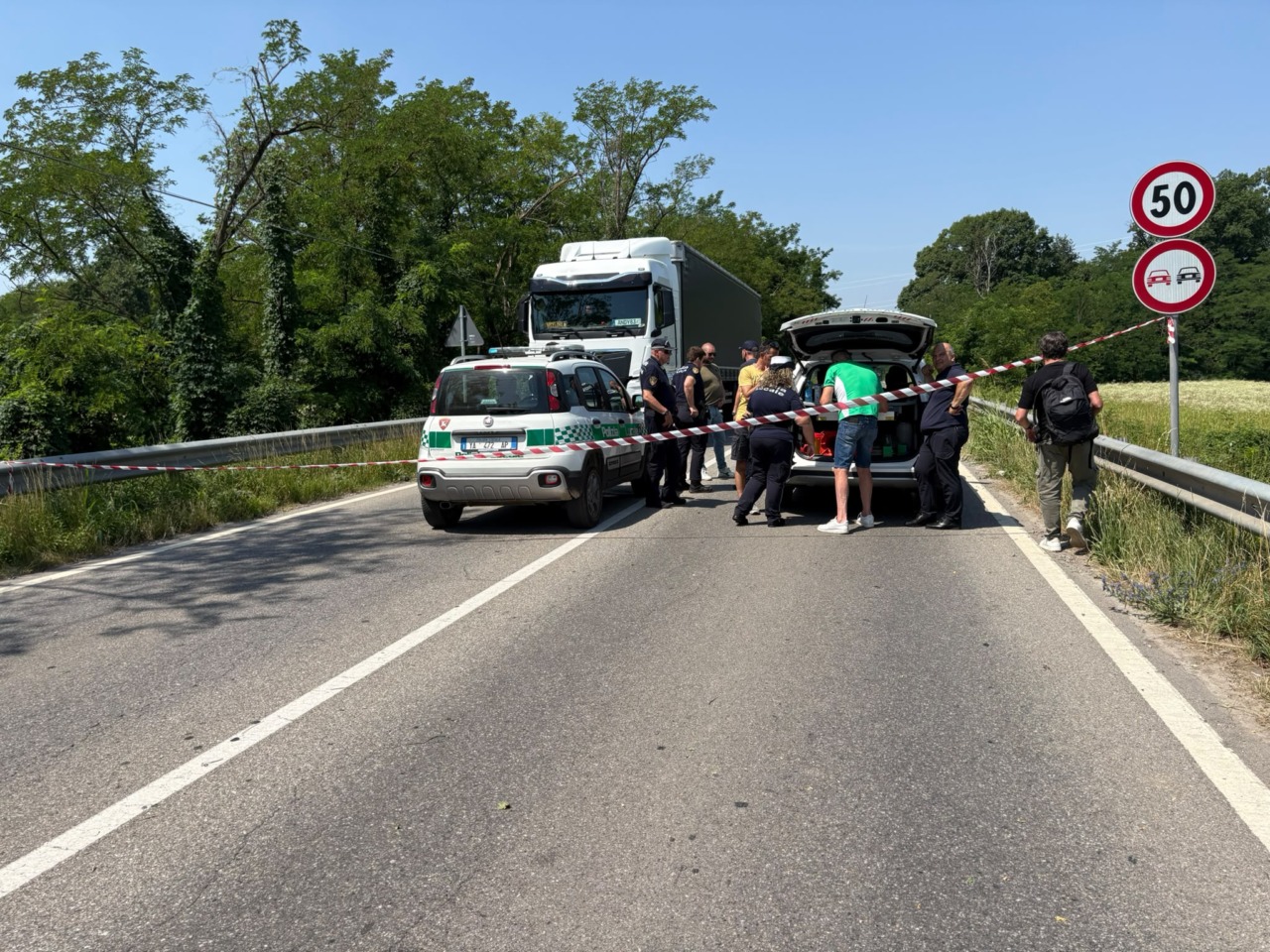 Incidente Uboldo mortale ciclista