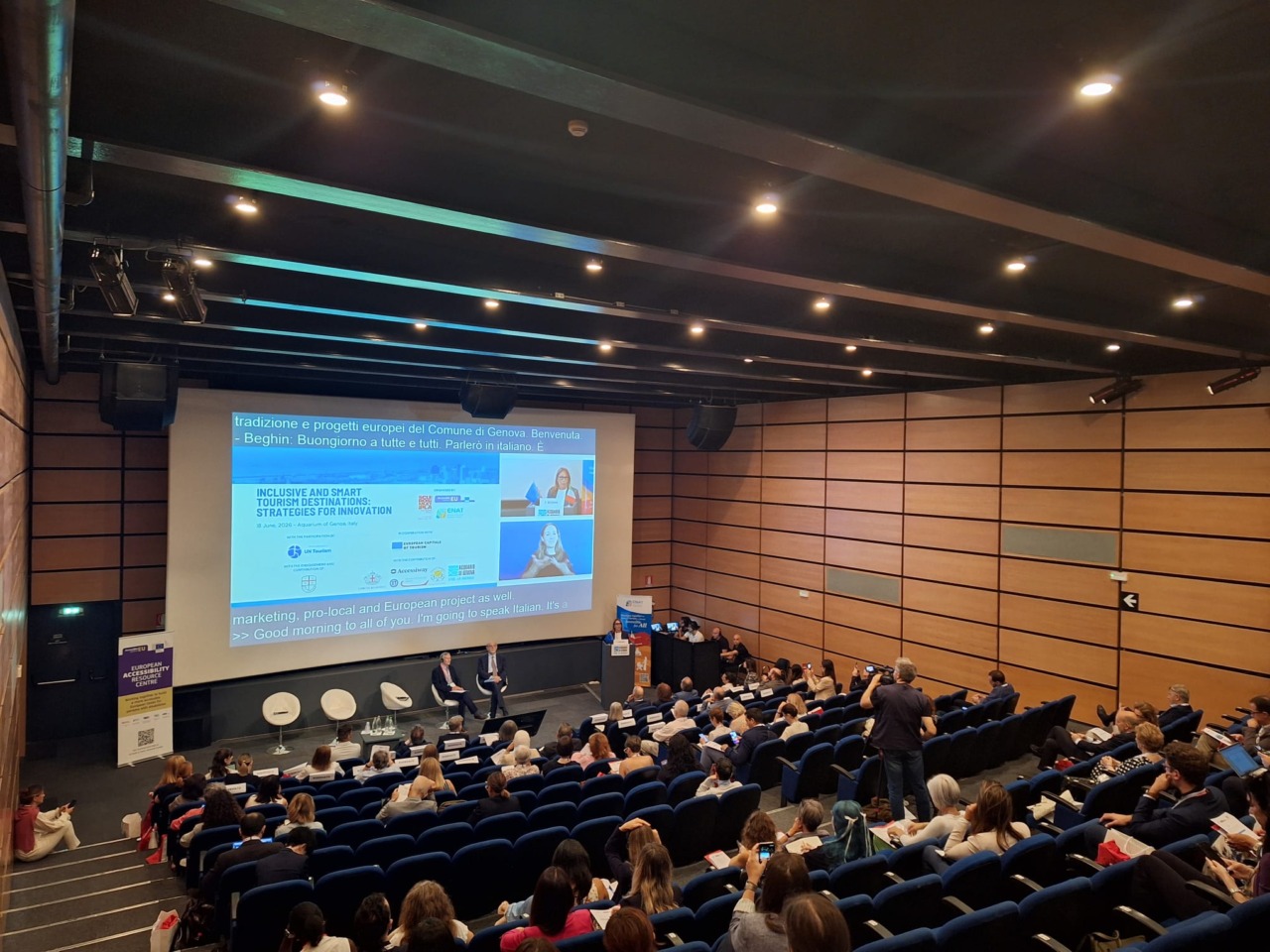 Genova capitale del turismo accessibile: oltre 40 nazioni si confrontano su diritti e sviluppo economico