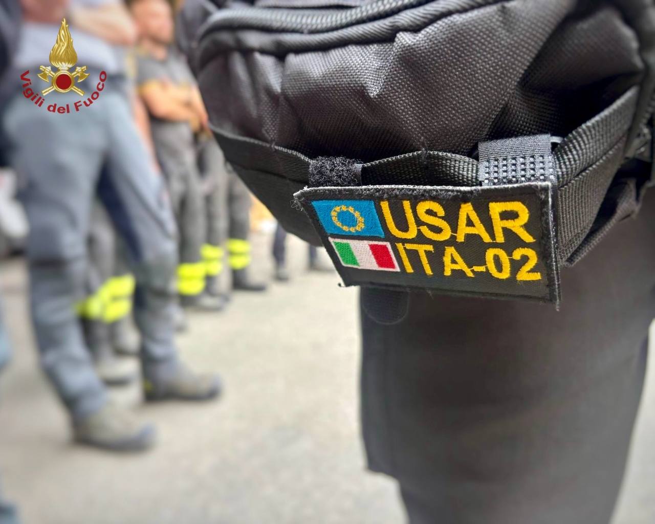 vigili del fuoco operazione venezuela per il terremoto