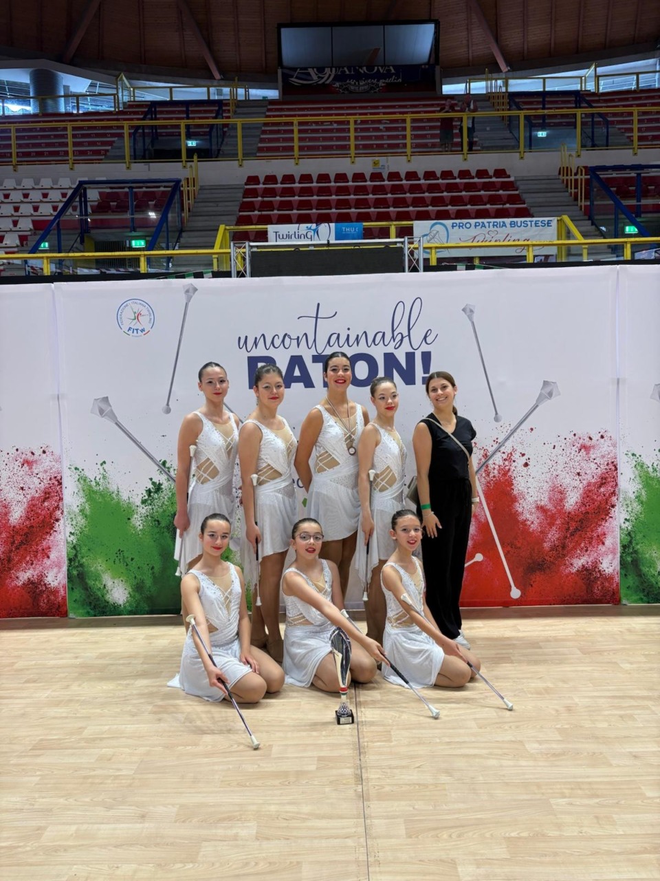 Brillano in Coppa Italia le majorettes