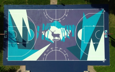 Fissata domenica l’inaugurazione del nuovo campo da basket di Villaggio Brollo