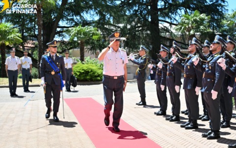 Il generale di Corpo d’Armata della GdF in visita a Varese e Malpensa