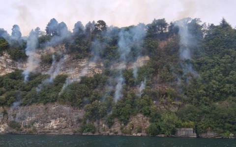 Incendi a Leggiuno e Mornago: una settimana di interventi della Protezione Civile