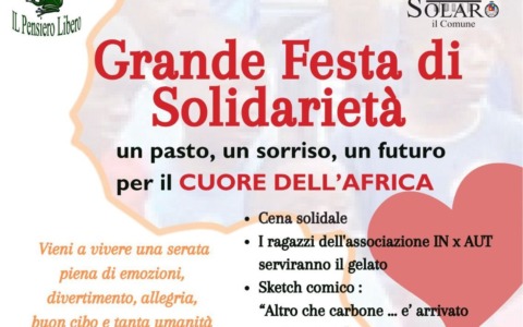 Grande festa di solidarietà per il futuro dei bambini centrafricani