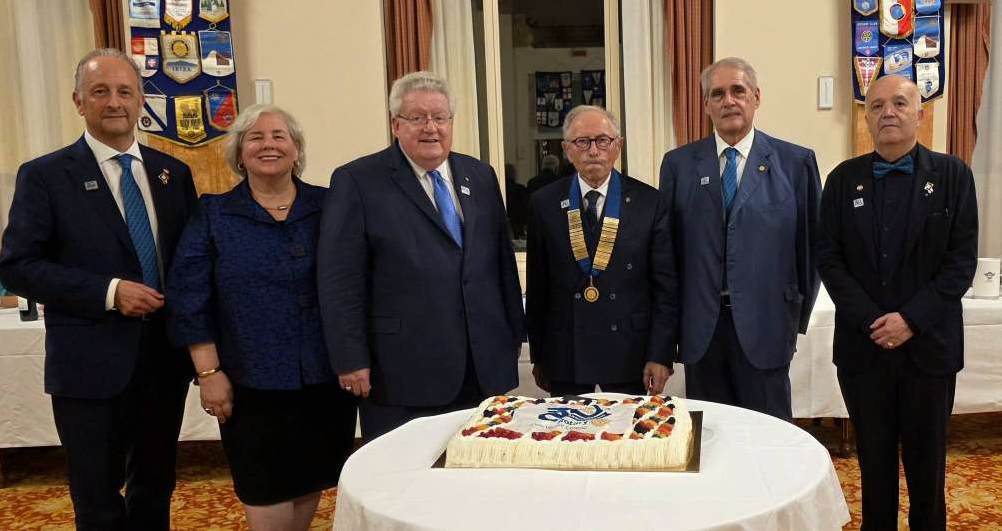 Piergiorgio Zanazza è il nuovo presidente del Rotary Club Varese Ceresio