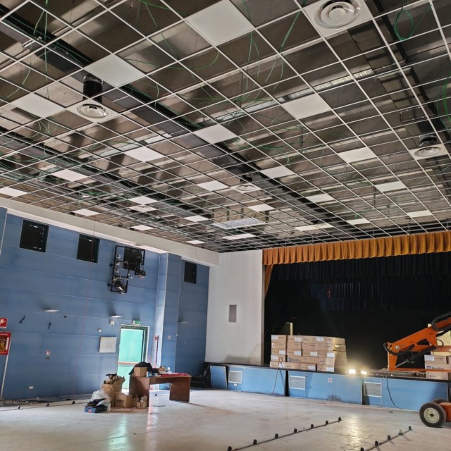 Rinasce l’auditorium dopo la grandinata