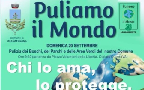 Puliamo il Mondo torna a Olgiate Olona: cittadini in campo per l’ambiente