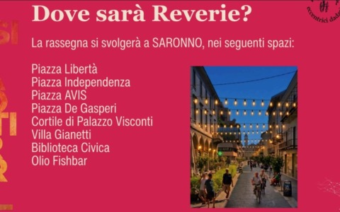 Si accendono le luci del centro per Reverie