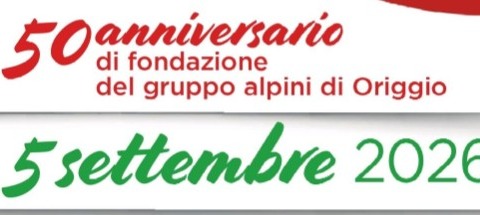 Gli Alpini di Origgio festeggiano 50 anni di storia