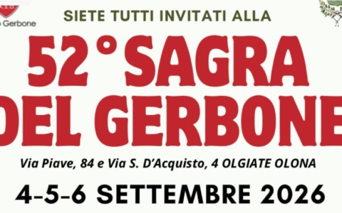 Sagra del Gerbone, tre giorni di festa tra musica, sport e tradizione