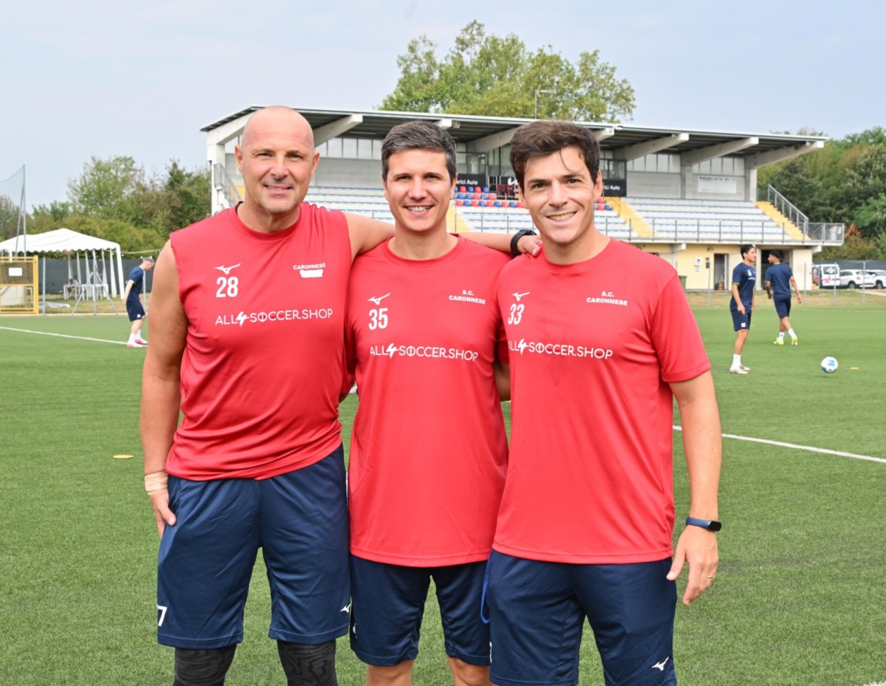 Partita col primo allenamento la nuova stagione della Caronnese