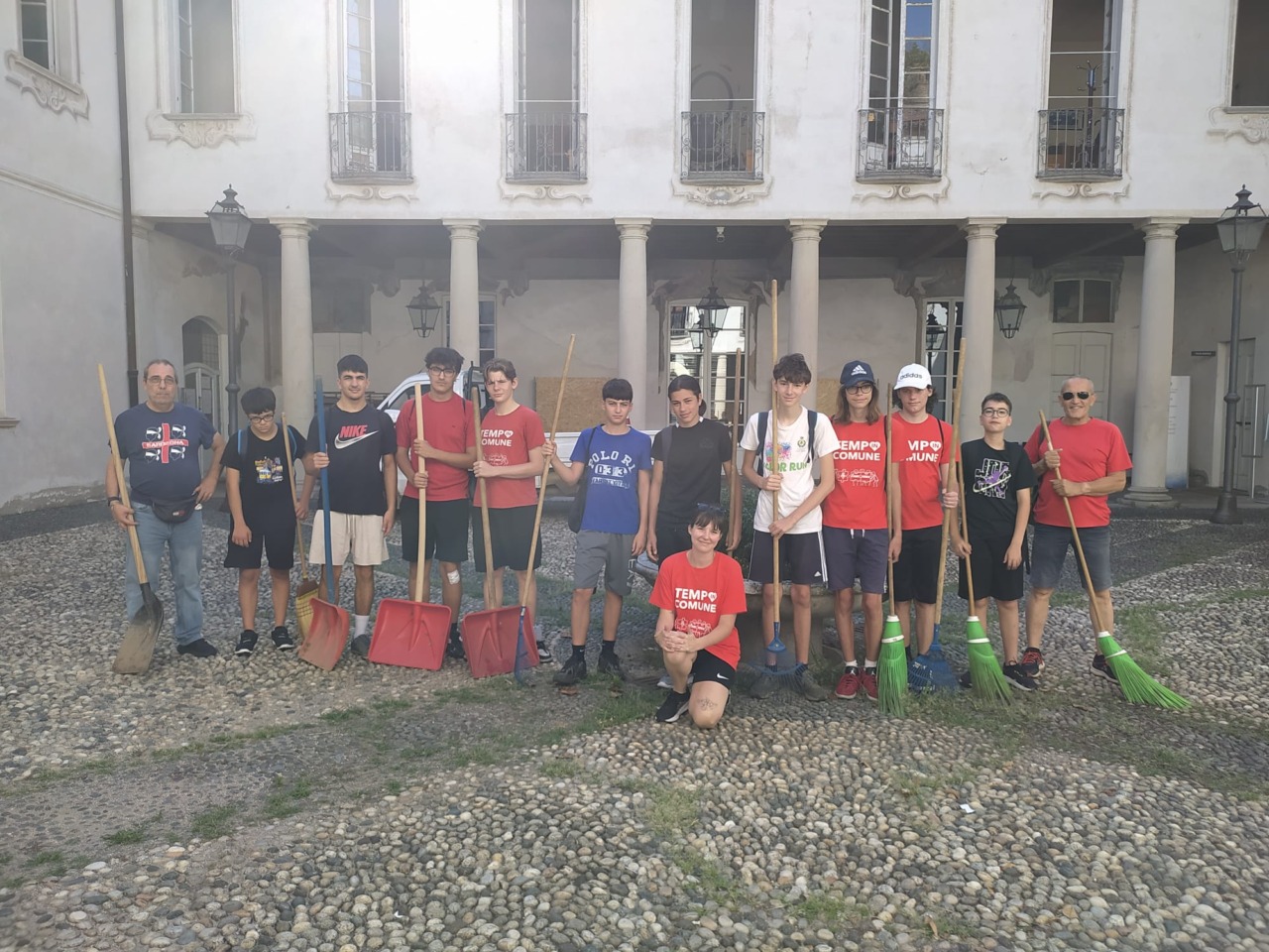 I ragazzi hanno lavorato d’estate per il Comune